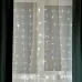 Гирлянда светодиодная Дождь 1.5х1.5 м 144 LED, прозрачный ПВХ, с контроллером, холодное белое свечение