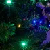 Гирлянда Твинкл-Лайт 20 м, темно-зеленый ПВХ, 160 LED, мультиколор