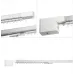 Умный карниз для штор Яндекс, длина 2,4-4,5м, работает с Алисой, Zigbee, YNDX-00592