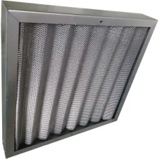 Кассета жироулавливающая сетчатая  245х245х48 (d200, 3 слоя)