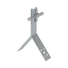 Держатель коньковый болтовой для прутка D 5-10 мм H80 мм INOX304 AURAFORT