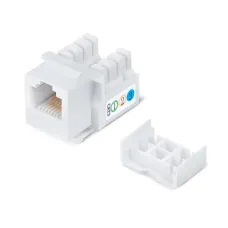 Вставка Keystone Jack, RJ-12(6P6C), угол 90 градусов, 110 IDC
