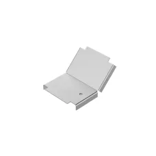 Крышка лотка замкового КЛПЗ 150x100-45 УХЛ1 для поворота трассы вверх на 45, оцинкованный лист, S1,5 П0000026005