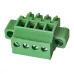 Соединитель штекерный печатной платы, 4 полюса, RM3.81, KLR15GKAM-3.81-04P
