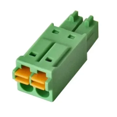Соединитель штекерный печатной платы, 2 полюса, RM3.5, KLR15GKN-3.5-02P