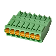Соединитель штекерный печатной платы, 7 полюса, RM3.5, KLR15GKN-3.5-07P