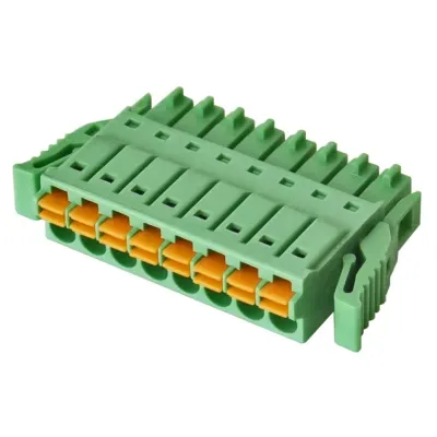 Соединитель штекерный печатной платы, 8 полюса, RM3.5, KLR15GKNG-3.5-08P