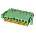 Соединитель штекерный печатной платы, 8 полюса, RM3.5, KLR15GKNG-3.5-08P