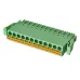Соединитель штекерный печатной платы, 12 полюса, RM3.5, KLR15GKNG-3.5-12P