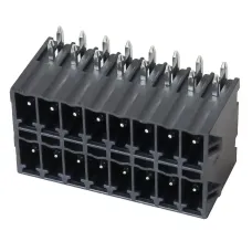 Разъем печатной платы, 16 полюса, RM3.5, KLR15GRHBN-THT-3.5-2х08P