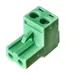 Соединитель штекерный печатной платы, 2 полюса, RM5.0, KLR2GK-5.0-02P