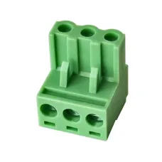 Соединитель штекерный печатной платы, 3 полюса, RM5.0, KLR2GK-5.0-03P