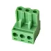 Соединитель штекерный печатной платы, 3 полюса, RM5.0, KLR2GK-5.0-03P