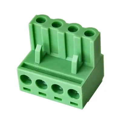 Соединитель штекерный печатной платы, 4 полюса, RM5.0, KLR2GK-5.0-04P