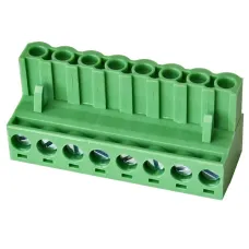 Соединитель штекерный печатной платы, 8 полюса, RM5.0, KLR2GK-5.0-08P
