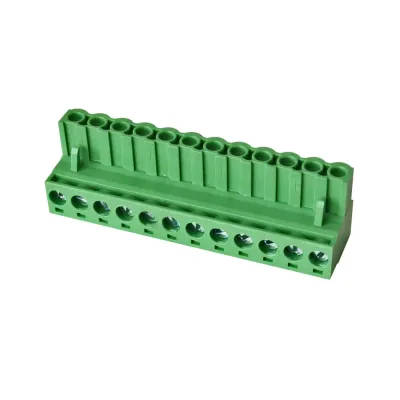 Соединитель штекерный печатной платы, 12 полюса, RM5.0, KLR2GK-5.0-12P