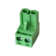 Соединитель штекерный печатной платы, 2 полюса, RM5.08, KLR2GK-5.08-02P