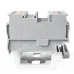 Клемма проходная, зажим push-in, серая 24 A, 1000 В, 2.5 кв. мм (1 уп-90шт) RYK 2.5-V0 KLR