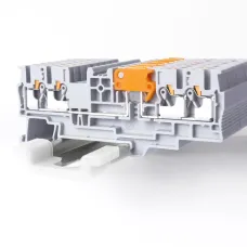 Клемма проходная, зажим push-in, серая 20 A, 800 В, 2.5 кв. мм (1 уп-40шт) RYK 2.5 CCA-V0 KLR