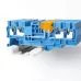 Клемма проходная, зажим push-in, синяя 20 A, 800 В, 2.5 кв. мм (1 уп-40шт) RYK 2.5 CCA BU-V0 KLR