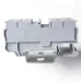Клемма проходная, зажим push-in, серая 24 A, 1000 В, 2.5 кв. мм (1 уп-55шт) RYK 2.5 FO-V0 KLR