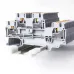 Клемма проходная, зажим push-in, серая 32 A, 1000 В, 4 кв. мм (1 уп-50шт) RYK 4 D-V0 KLR