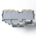 Клемма проходная, зажим push-in, серая 32 A, 1000 В, 4 кв. мм (1 уп-45шт) RYK 4 FO-V0 KLR