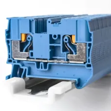 Клемма проходная, зажим push-in, синяя 41 A, 1000 В, 6 кв. мм (1 уп-50шт) RYK 6 BU-V0 KLR
