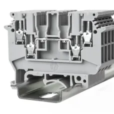 Клемма проходная, винтовой зажим, серая, 24 А, 500 В, 2.5 кв. мм (1 уп-60шт) SVK 2.5 CC-V0 KLR