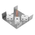 Коробка монтажная огнестойкая КМ-О(6к) - IP41 72х72