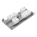 Коробка монтажная огнестойкая КМ-О(12к*6,0) - IP41-d