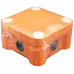 Коробка монтажная огнестойкая КМ-О-1010(П)(8к)-IP66(П6-12)