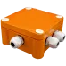 Коробка монтажная огнестойкая КМ-О-1212(П)(18к)-IP66(П6-12)