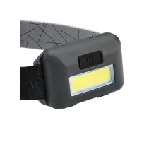 Фонарь налобный KOC-H101-COB, 3W LED, 3 батарейки ААА, 160Lm, Космос