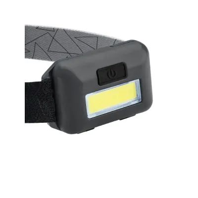Фонарь налобный KOC-H101-COB, 3W LED, 3 батарейки ААА, 160Lm, Космос