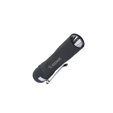 Фонарь ручной 0,5Вт LED, 1xAA, ABS-пластик c каучуковым напылением, зажим для крепления