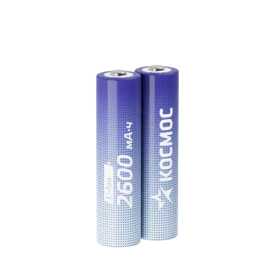 Аккумулятор 18650 Li-ion 2600 мАч без защиты 3.7В шринка 2 шт
