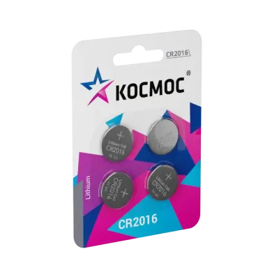 Батарейка CR2016 литиевая 3V блистер 4 шт