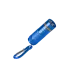 Фонарь брелок 1Вт LED/4xLR44 входят в комплект/корпус анодированный алюминий/карабин, КОСМОС