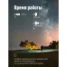 Фонарь налобный аккумуляторный 1ВтLED+3ВтCOBLED Li-ion 18650 800mAh ABS-пластик USB-шнур