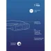 Фонарь налобный аккумуляторный 1ВтLED+3ВтCOBLED Li-ion 18650 800mAh ABS-пластик USB-шнур