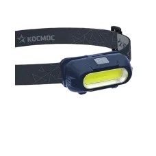 Фонарь налобный аккумуляторныйуляторный 3Вт COB LED съемный Li-ion 18650 800mAh ABS-пластик USB-шнур typeC