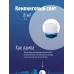 Фонарь кемпинговый походный теплый свет плюс мультиколор 2Вт/3xAAА/ABS-пластик