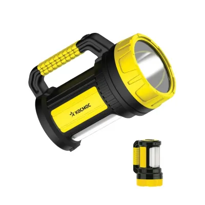 Фонарь-прожектор аккумуляторный , 5W LED + 20x0,5 W LED, аккум. 4V 2Ah, 300Lm - 6 часов, 380Lm - 3 часа,