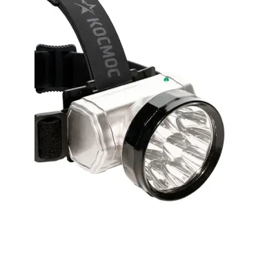 Фонарь налобный аккумуляторный, 10 LED, аккумулятор 3 АА, 140 Lm, 12 часов