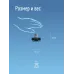 Фонарь налобный аккумуляторный, 3W, аккумулятор 3,7V 1,2Ah, 180Лм, 8 часов