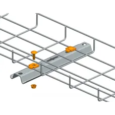 Комплектующие для кросса оптического, комплект 8 портов SC/UPC, хомут нейлон 2,5 х1 00 мм