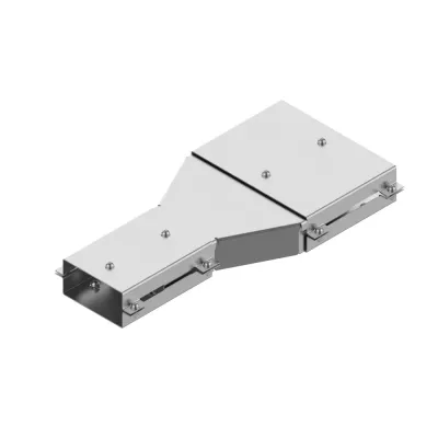 Короб переходной по ширине У1120 100-150х50 УХЛ1, оцинкованный лист, S1,5