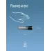 Фонарь ручной аккумуляторный 3Вт LED/линза/зум/Li-ion18650 1200mAh/анодир алюминий/USB-шнур