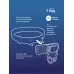 Фонарь налобный велосипедный аккумуляторный 10Вт LED/съемнLi-ion18650 1200mAh/алюминий/USBшнур,